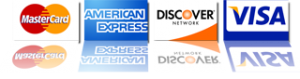 Visa MasterCard Discover American Express Accepted in 92024